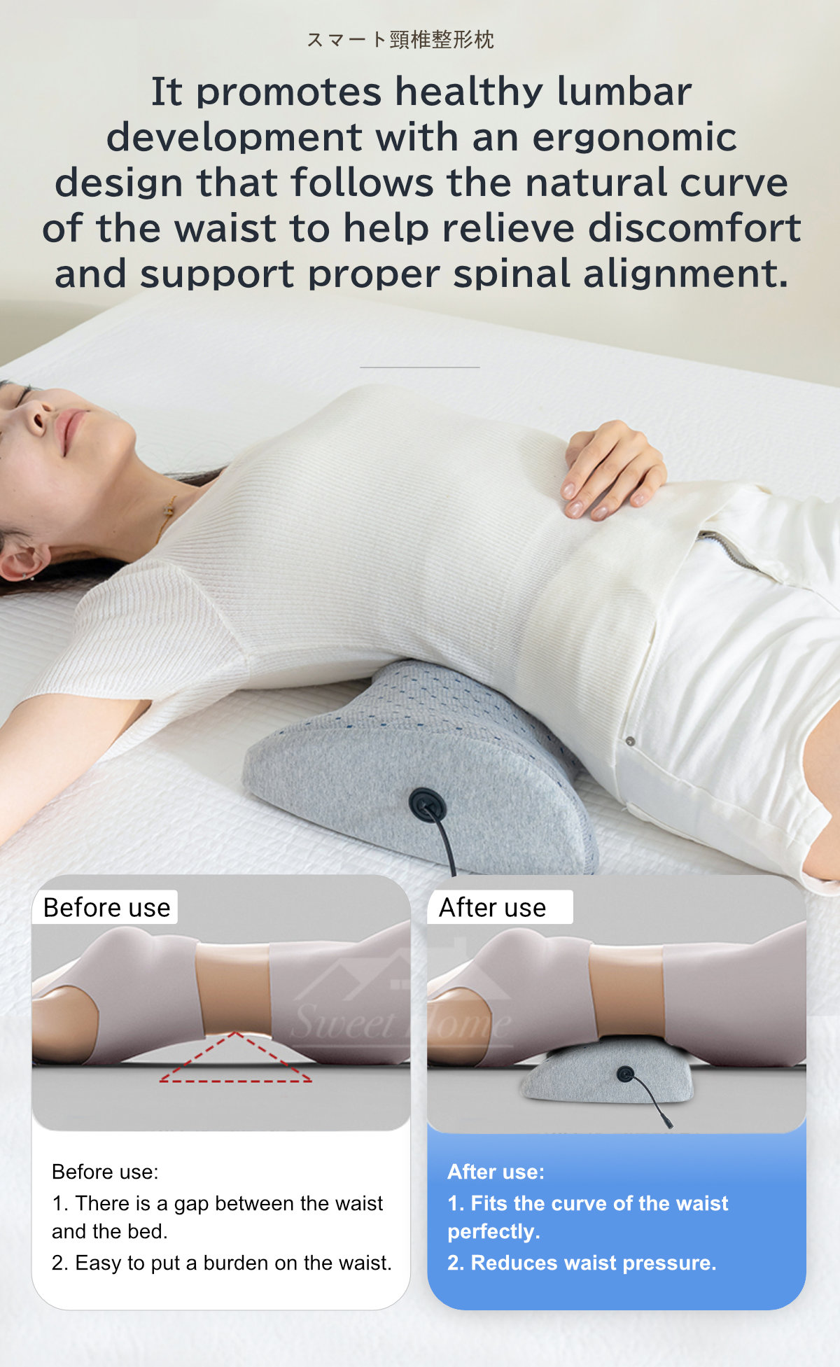Smart Cervical Orthopedic Pillow-4